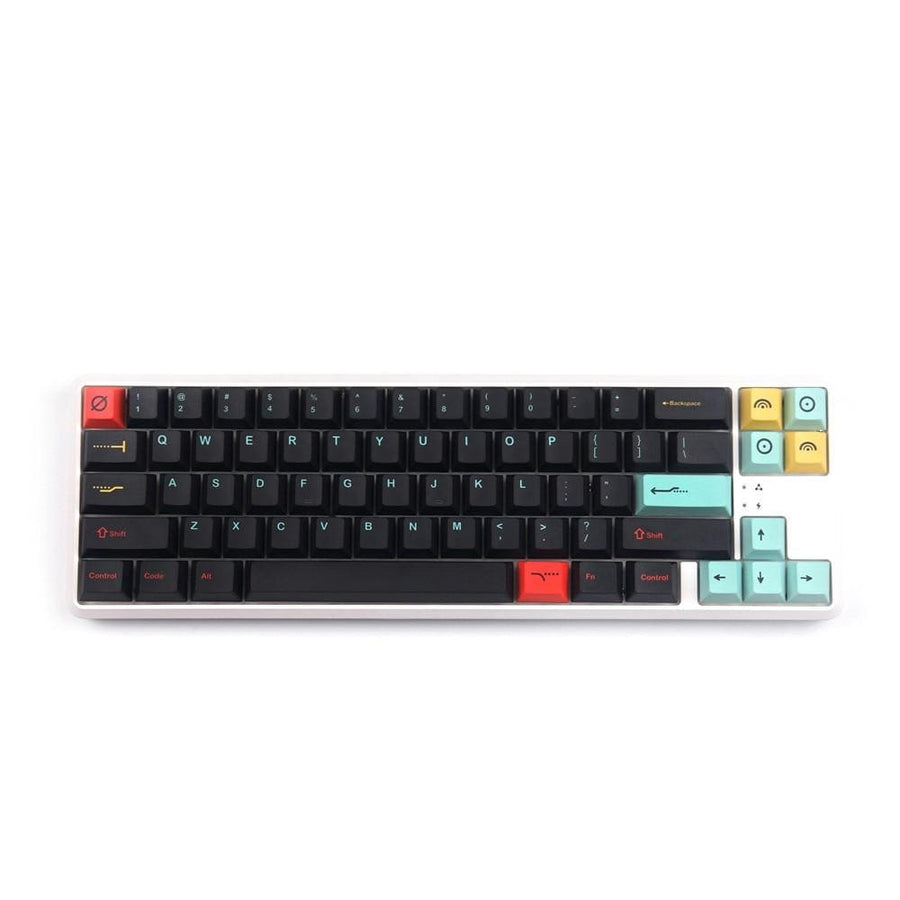 Metropolis Keycaps Sublimation PBT Mechanical Keyboard 129 Key cap ...