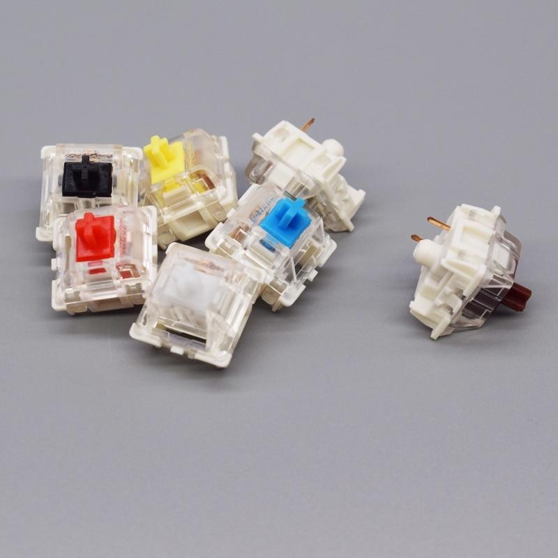 Gateron Switches KS - 9 Underglow Led Compatible for MX Mechanical Keyboard SMD LED Switch 3pin - Green Chow Shop