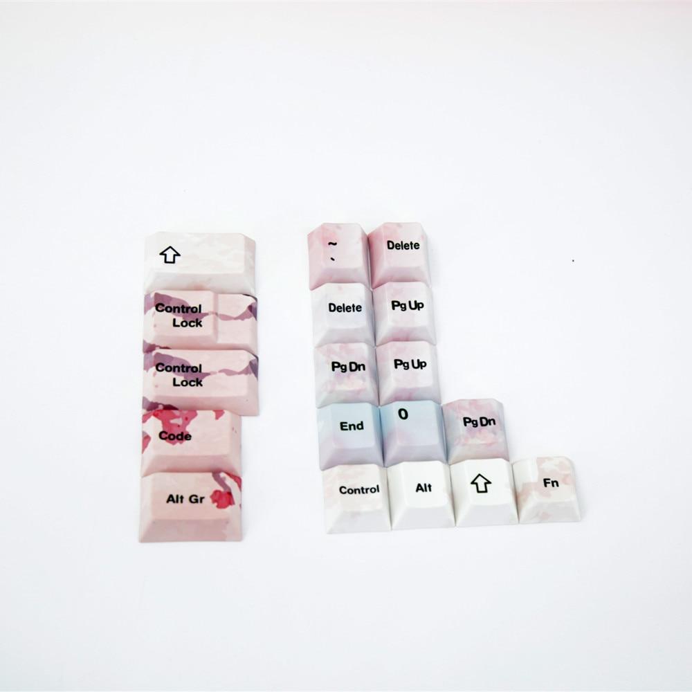 Ink Cherry Blossom Keycaps Set - Diykeycap