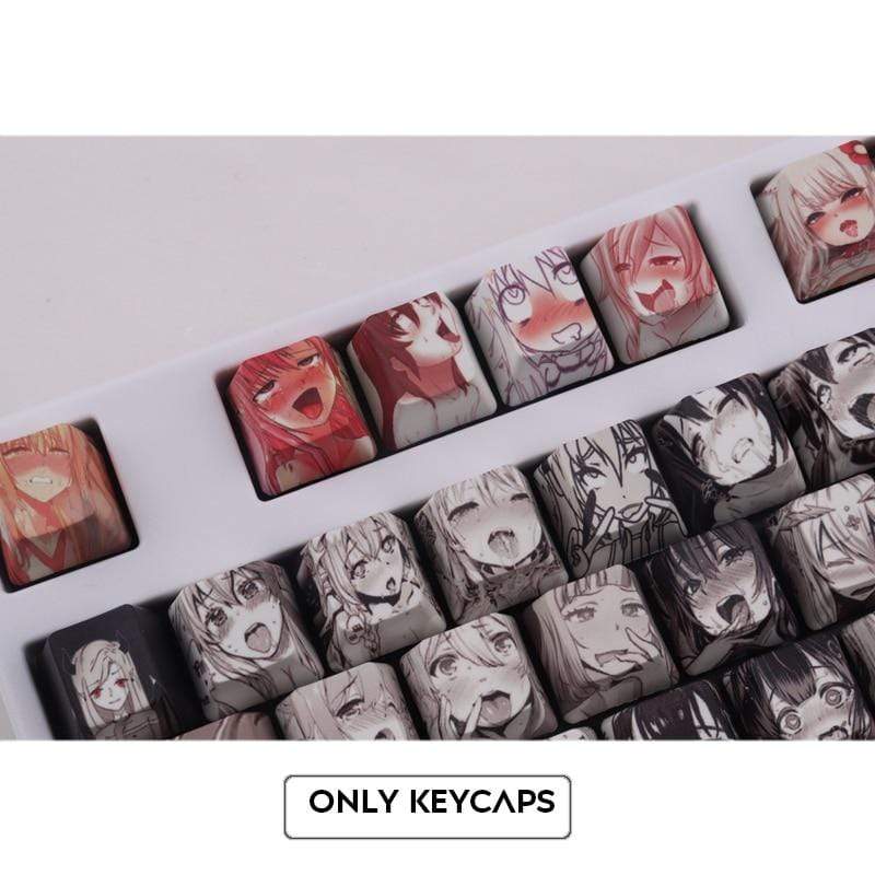 Ahagao Japanese Anime Keycap - Diykeycap