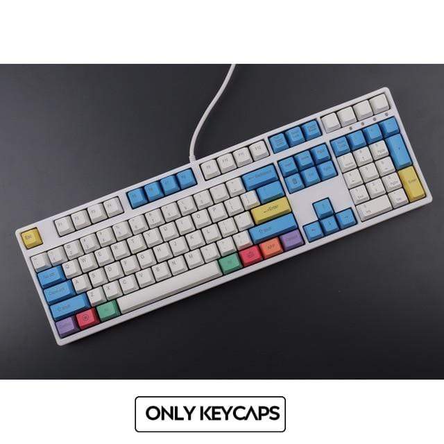 Mechanical Keyboard PBT Keycaps108 Keys Laser Carving OEM Profile Side - Diykeycap