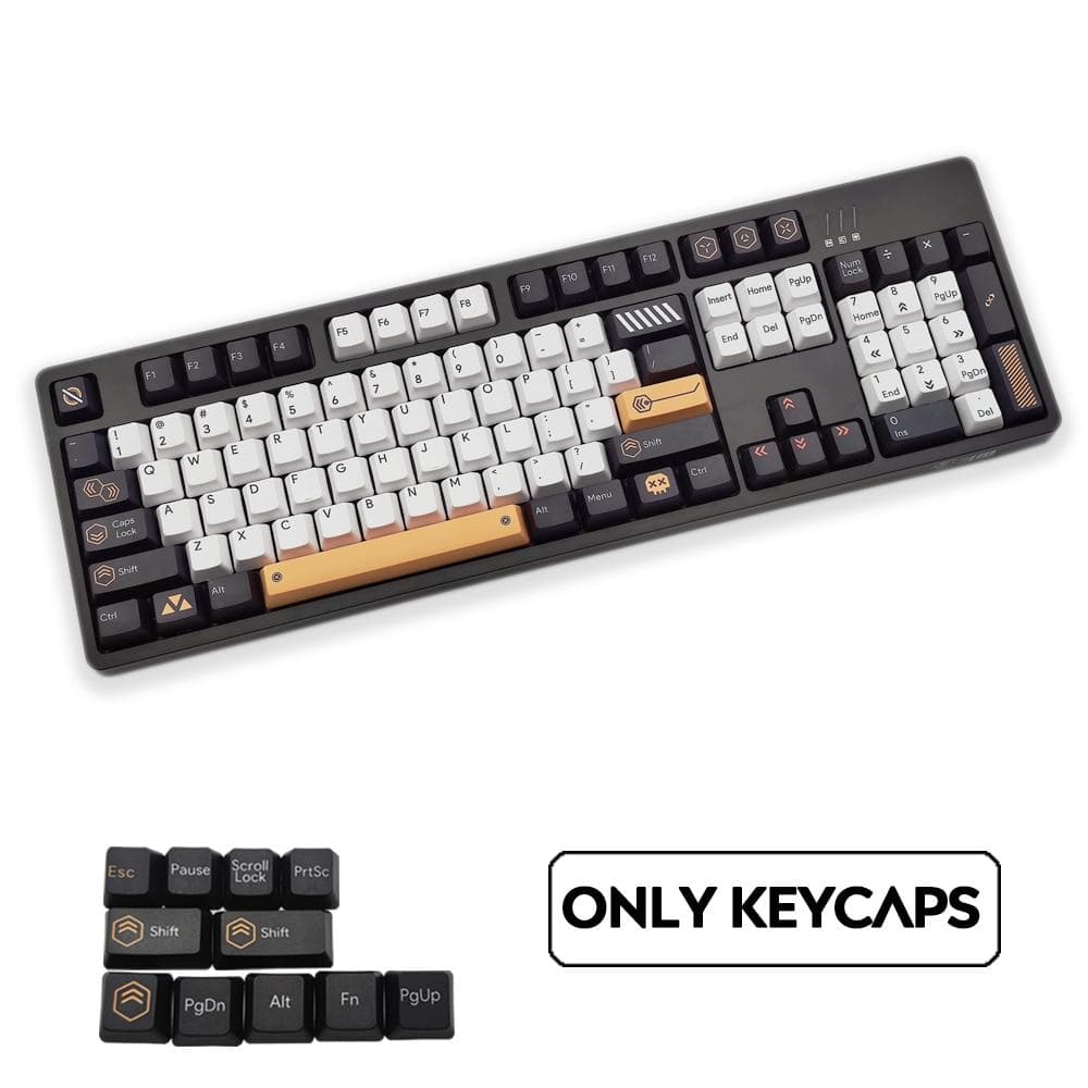 Machine armor keycap set - Diykeycap