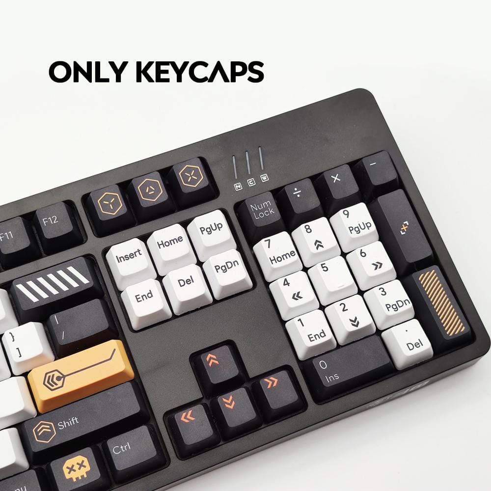 Machine armor keycap set - Diykeycap