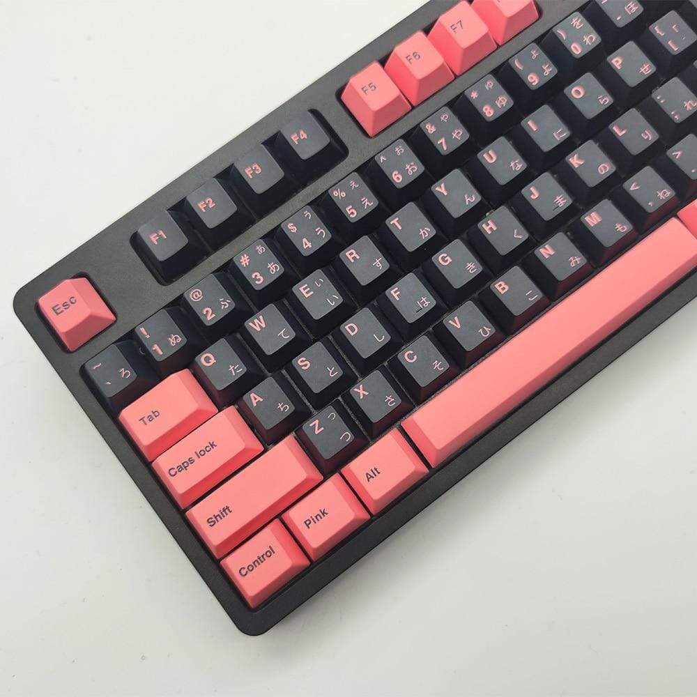 Black Pink Keycap - Diykeycap