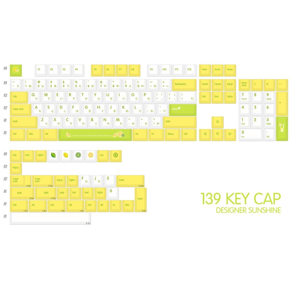 Lemon Keycaps - Diykeycap