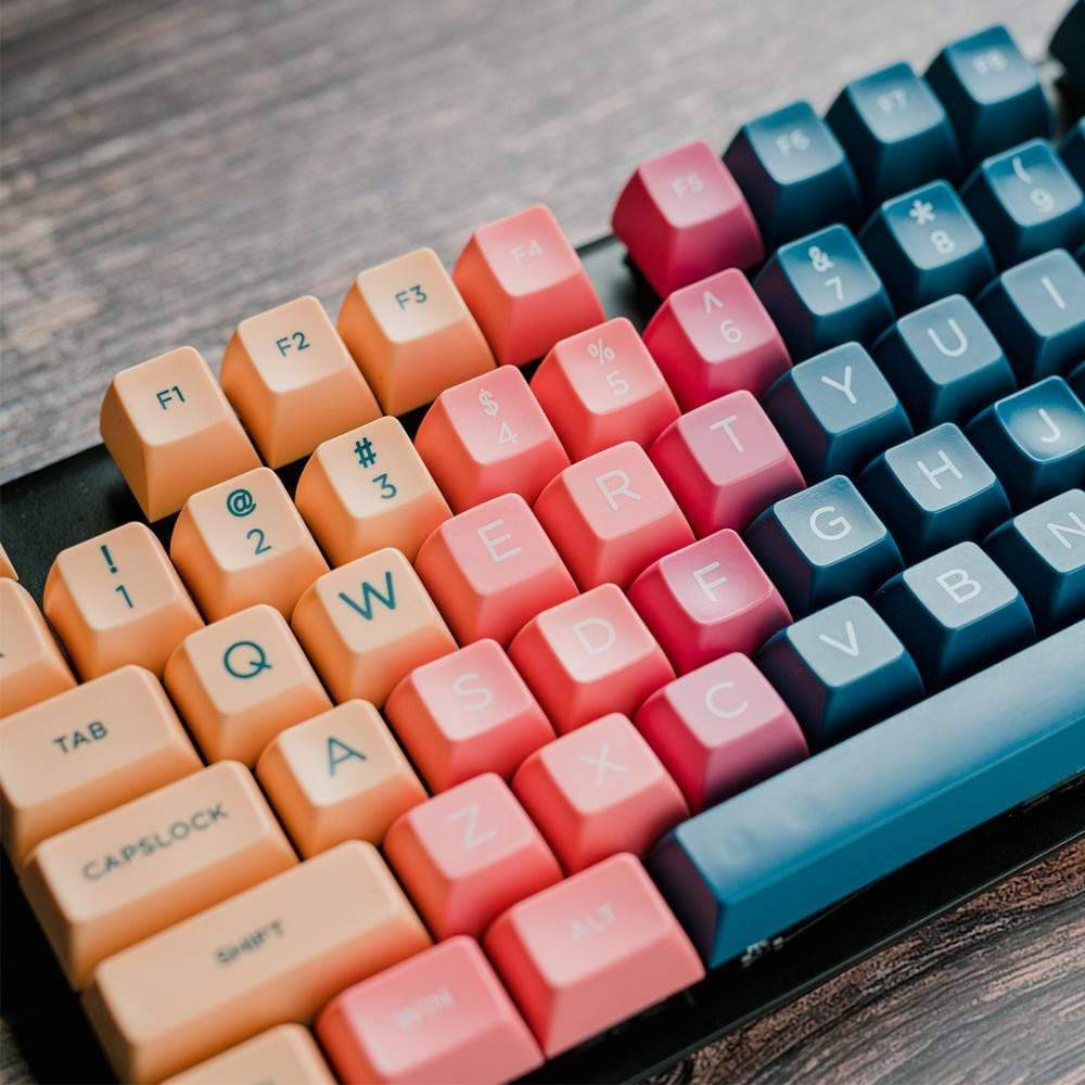 145/112 Key Double Shot  SA Ball Cap Keycap Personalized Gradient Color Elf Keycap For Cherry MX Switch Mechanical Keyboard - Diykeycap