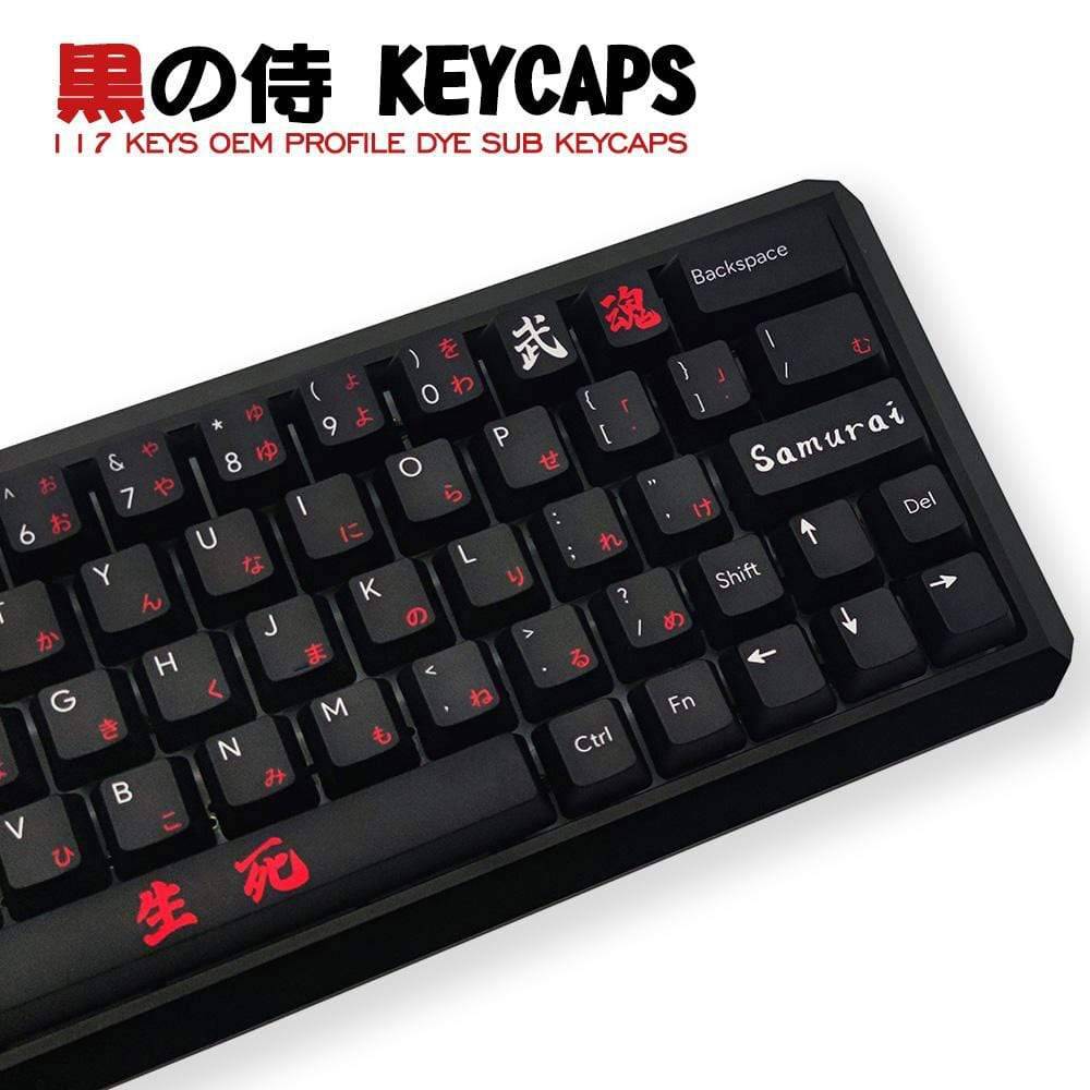 Japanese samurai Keycaps - Diykeycap