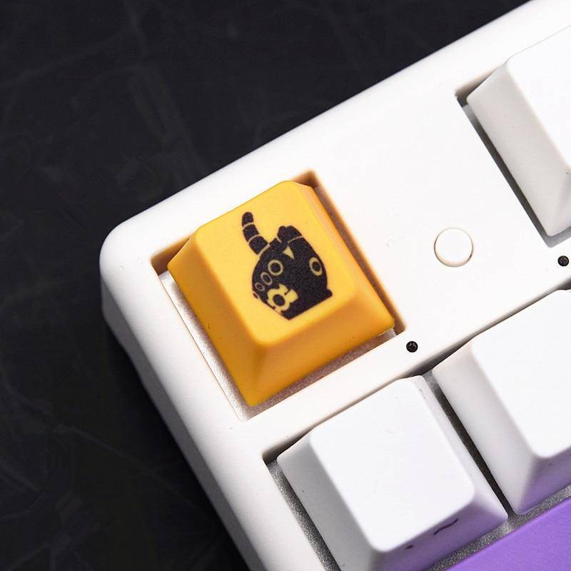 120/99 Keys OEM Marvel Movie Thanos Color Matching PBT Mechanical Keyboard Laser Engraving Part Dye-Sublimation TOP/SIDE - Diykeycap