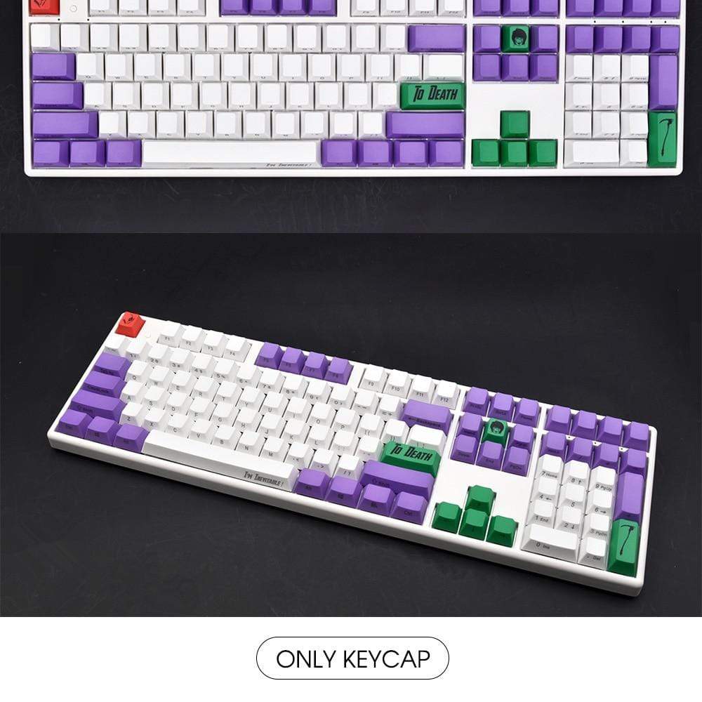 120/99 Keys OEM Marvel Movie Thanos Color Matching PBT Mechanical Keyboard Laser Engraving Part Dye-Sublimation TOP/SIDE - Diykeycap