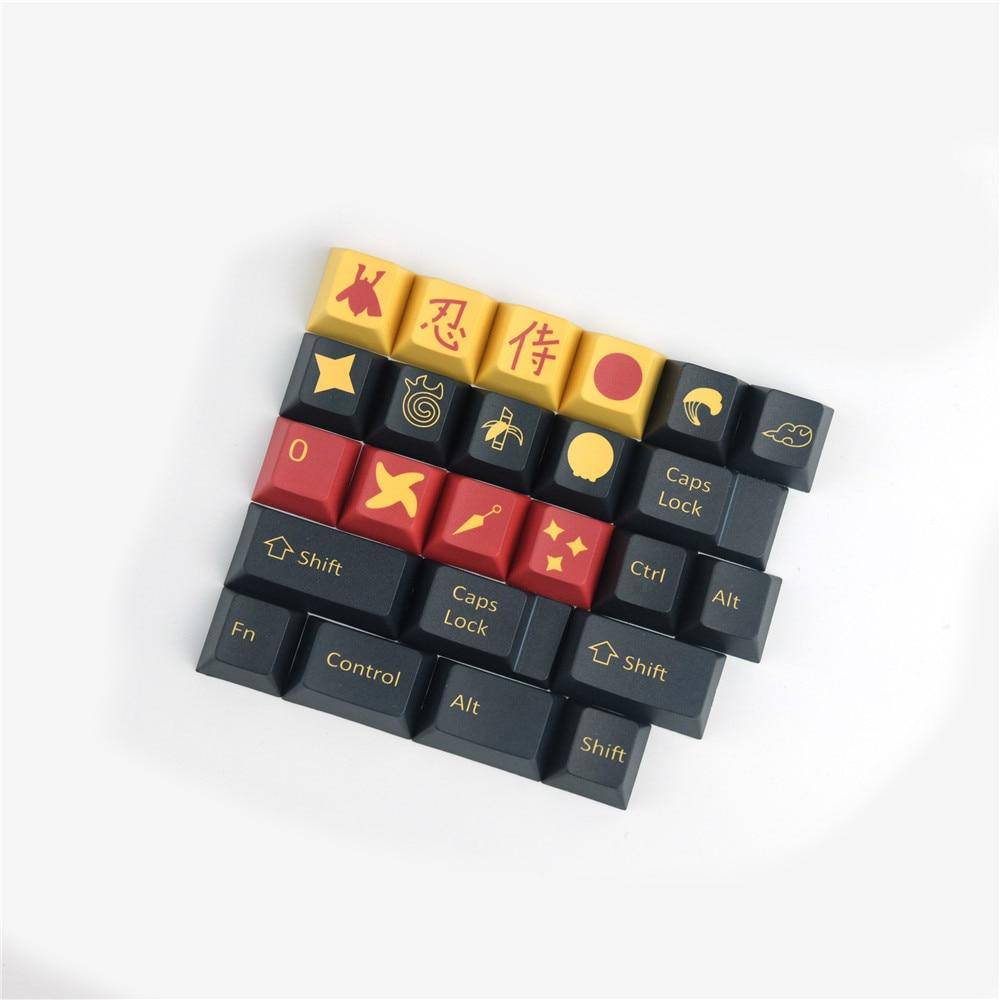 Red Samurai keycaps - Diykeycap