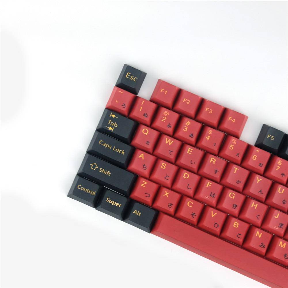 Red Samurai keycaps - Diykeycap