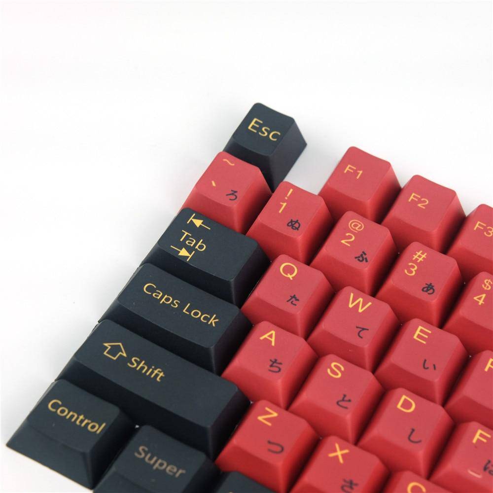 Red Samurai keycaps - Diykeycap