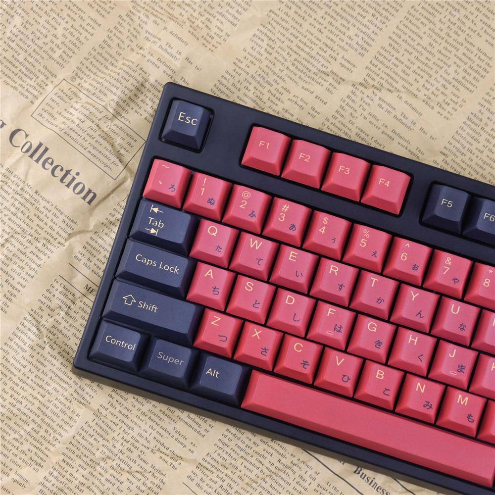 Red Samurai keycaps - Diykeycap