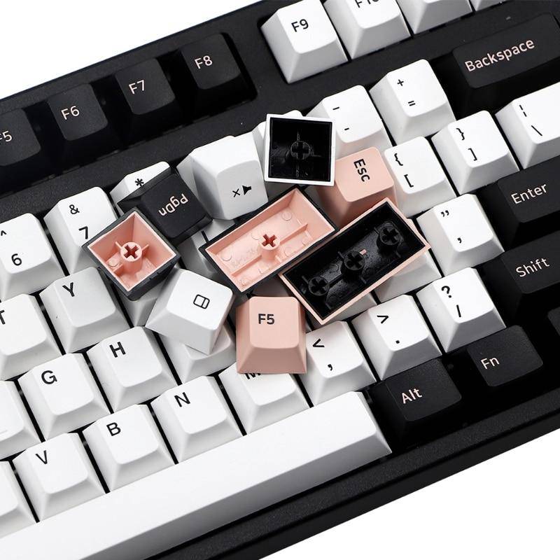 Olivia Copy Keycaps Cherry Profile DOUBLE SHOT Thick PBT Keycap for MX Switch Mechanical Keyboard Key Cap Set 160 keys - Diykeycap