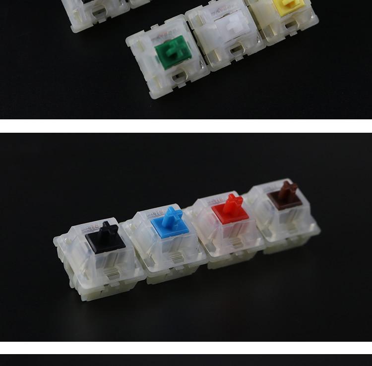 Gateron Milky Switches - Diykeycap