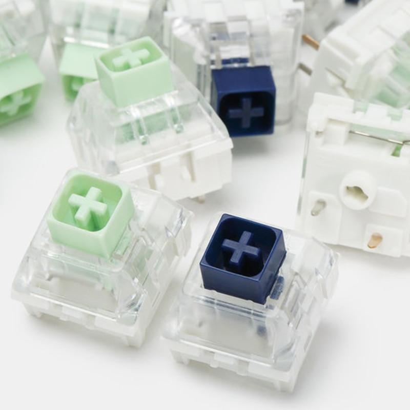 Kailh Box Navy Jade White Switches - Diykeycap