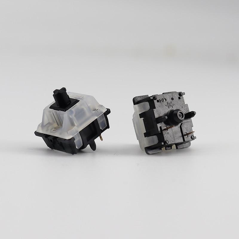 Gateron Switches Milky Top Black Bottom - Diykeycap