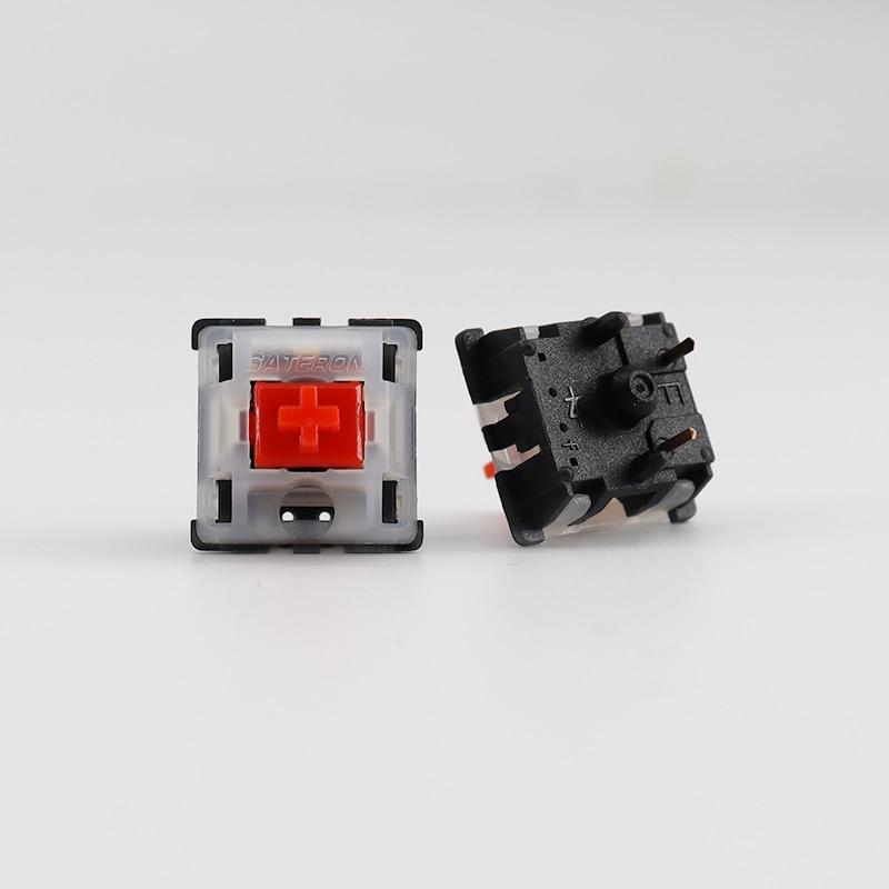 Gateron Switches Milky Top Black Bottom - Diykeycap