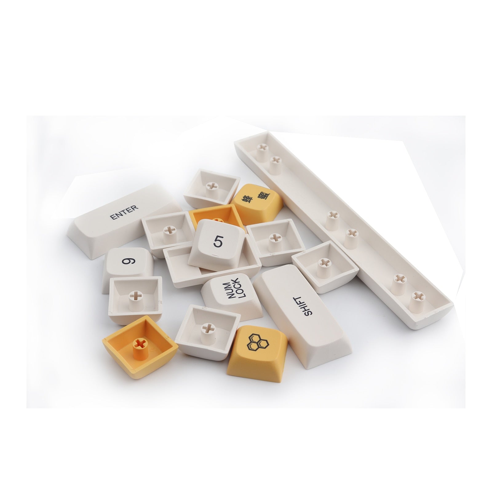 Honey Milk Keycaps Set - Diykeycap