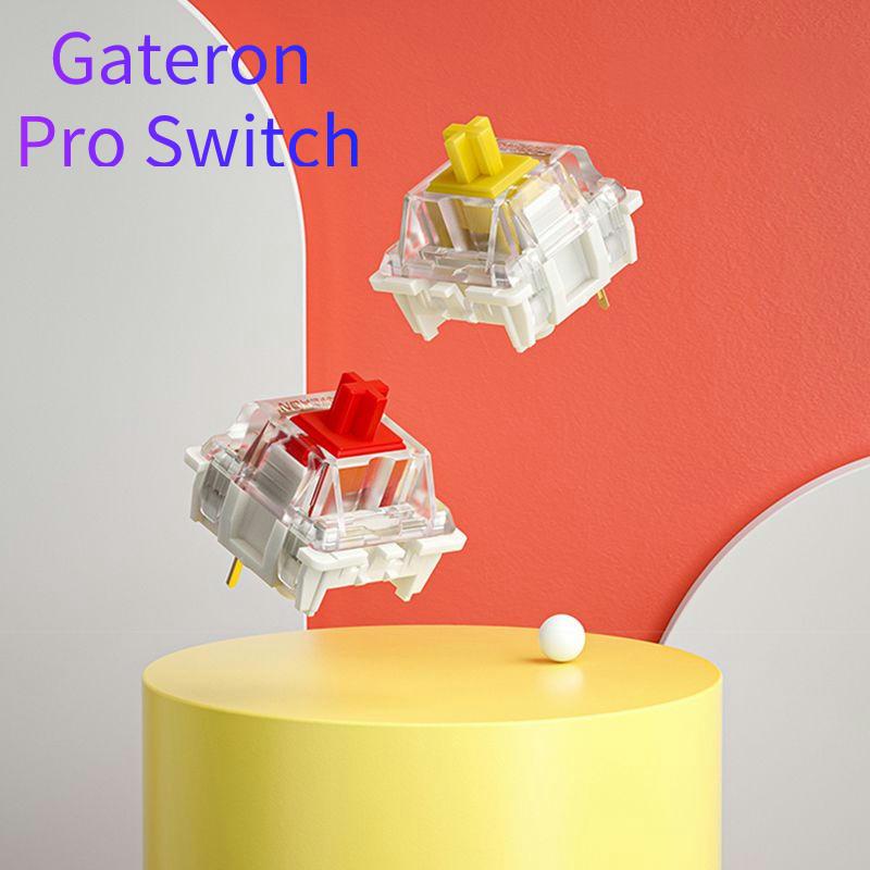 Gateron Yellow Red Pro Switches - Diykeycap