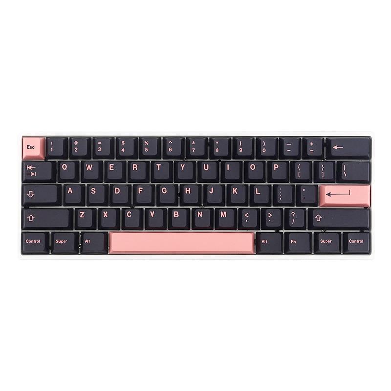 Black Pink Keycaps - Diykeycap