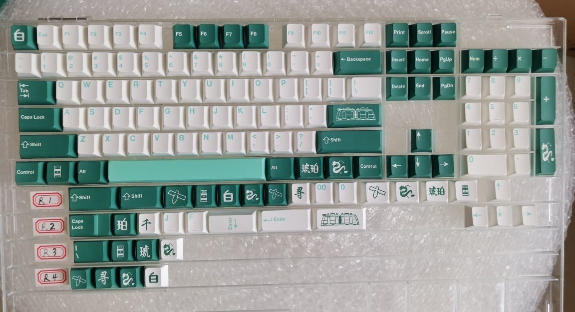 GMK Haku Keycaps Set - Diykeycap