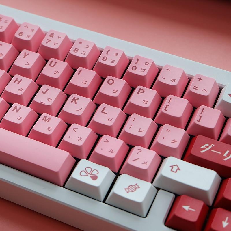 Honey Pink Keycaps Set - Diykeycap