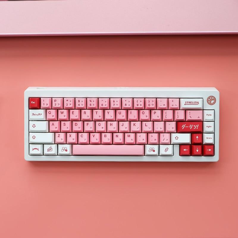 Honey Pink Keycaps Set - Diykeycap