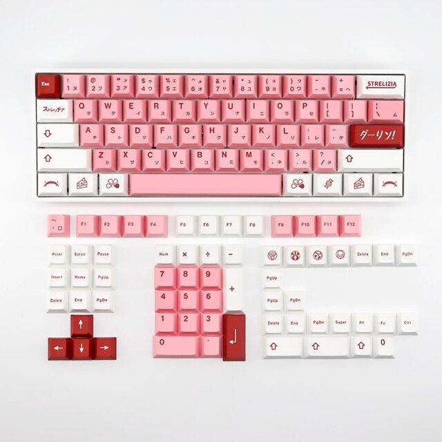Honey Pink Keycaps Set - Diykeycap
