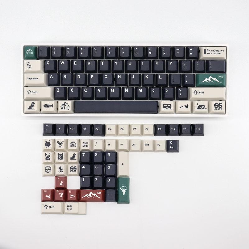 Wild PBT Keycaps Set - Diykeycap