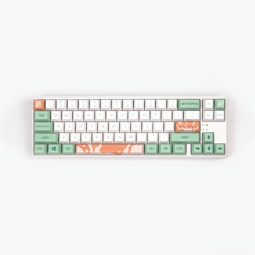 Original Mint Toffee Keycaps - Diykeycap