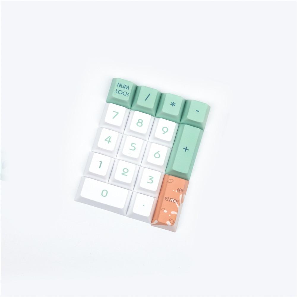 Original Mint Toffee Keycaps - Diykeycap