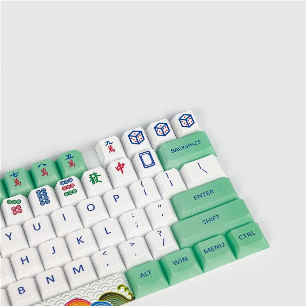 Finch God Mahjong Keycap Sparrow Cherry keycap - Diykeycap