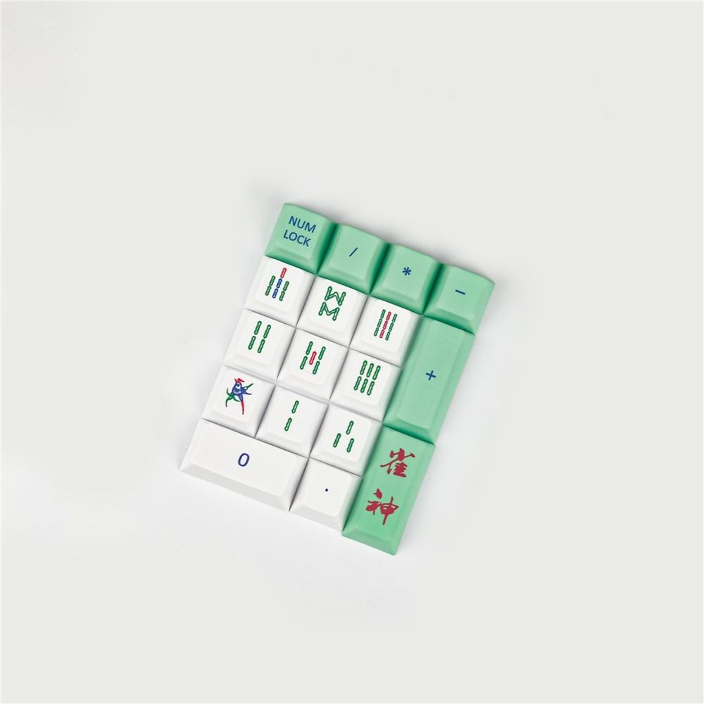 Finch God Mahjong Keycap Sparrow Cherry keycap - Diykeycap