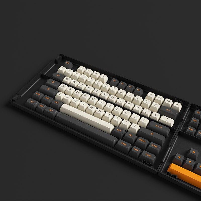 Akko Carbon Retro Keycaps - Diykeycap