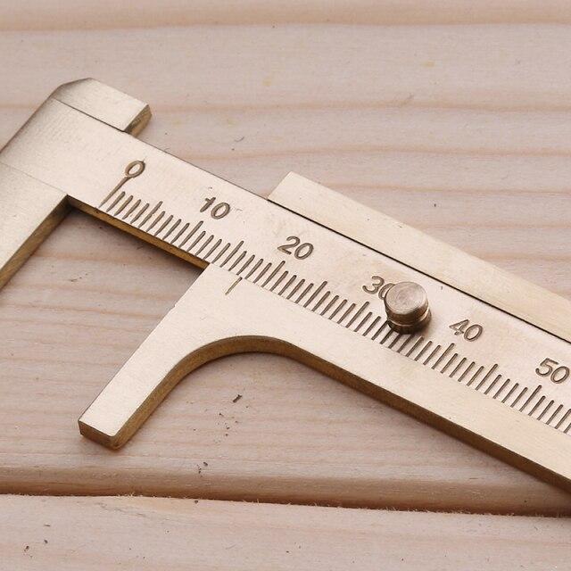 Brass Caliper Single Scale Vernier Caliper - Diykeycap