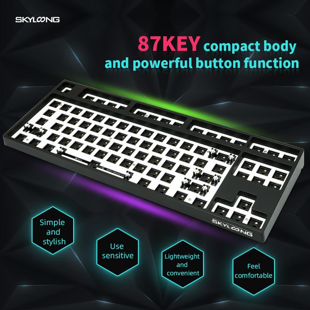 GK87X/XS Bluetooth Mechanical Keyboard Kit - Diykeycap