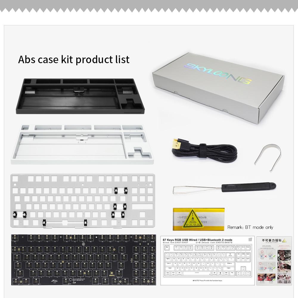GK87X/XS Bluetooth Mechanical Keyboard Kit - Diykeycap