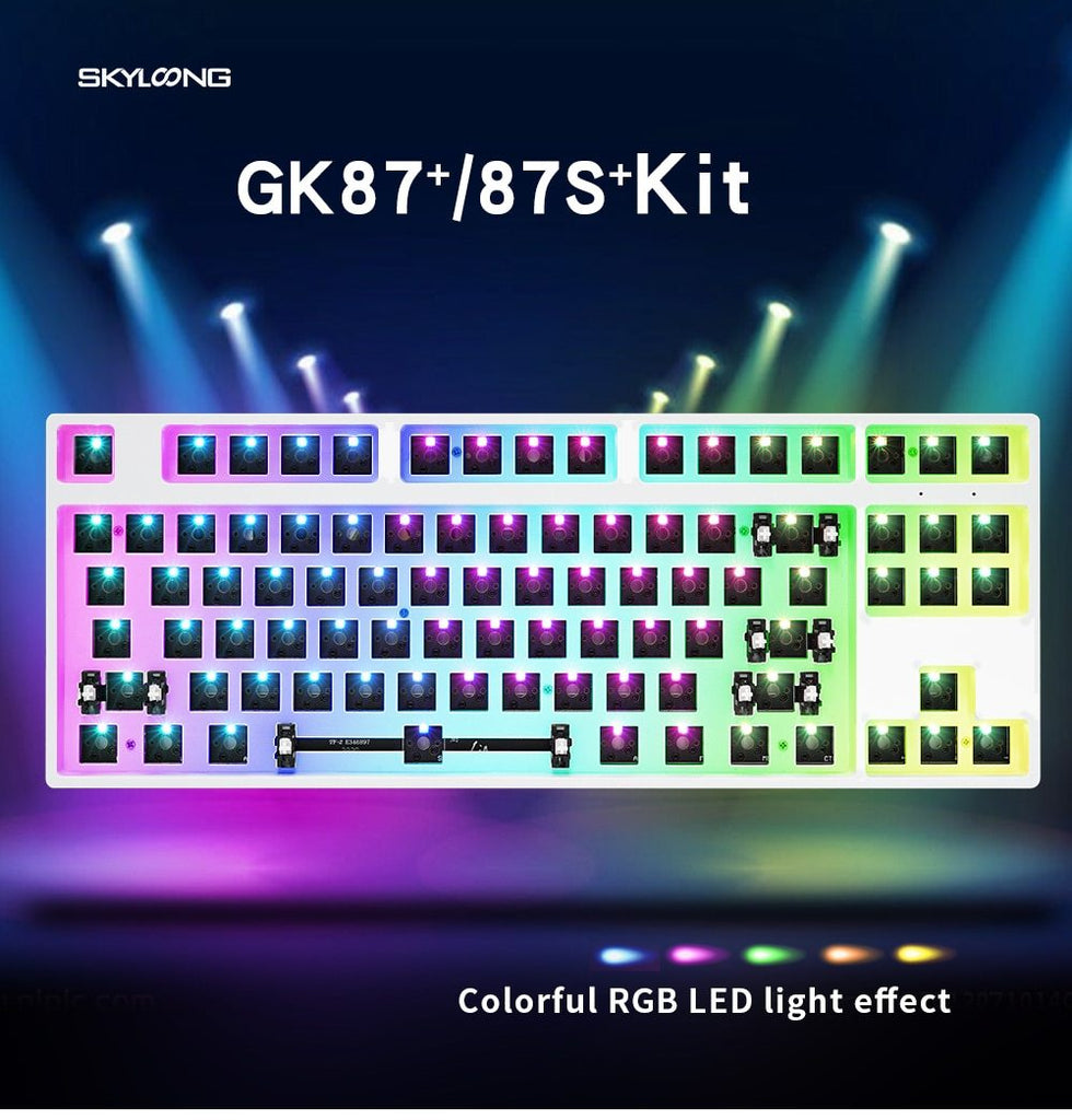 GK87X/XS Bluetooth Mechanical Keyboard Kit - Diykeycap