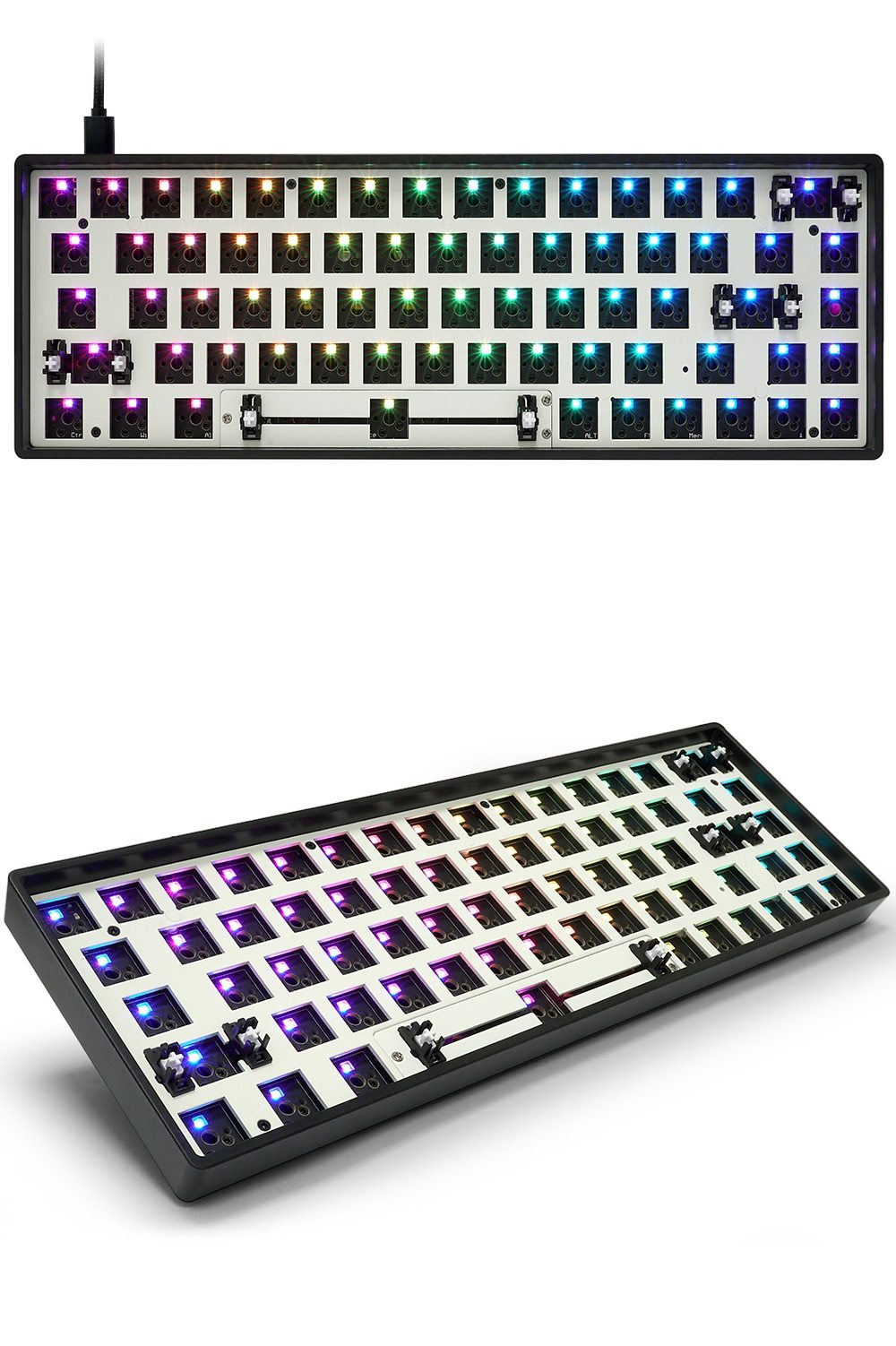 GK68XS Geek Mechanical Keyboard Kit - Diykeycap