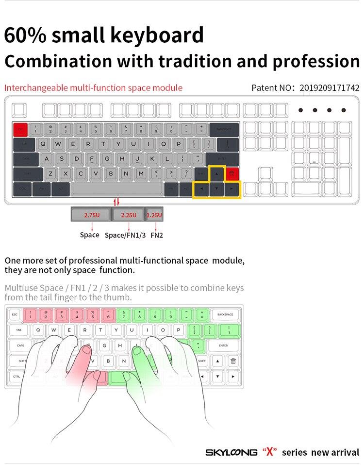 GK64X/XS Mechanical Keyboard Kit - Diykeycap