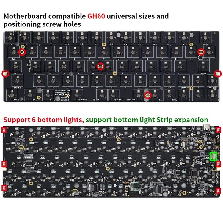 GK64X/XS Mechanical Keyboard Kit - Diykeycap