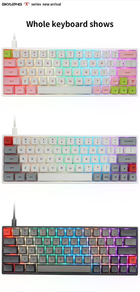 GK64X/XS Mechanical Keyboard Kit - Diykeycap