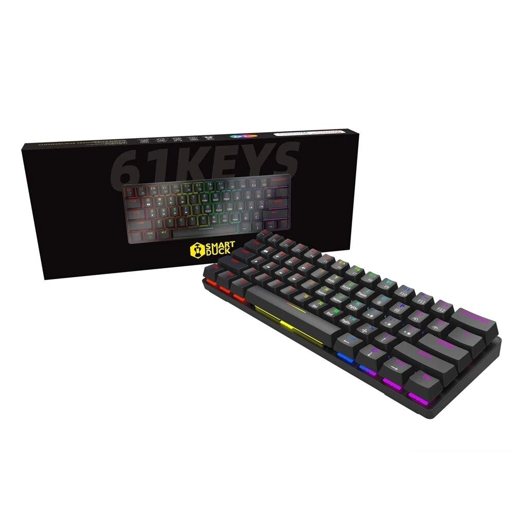 Smart Duck XS61 60% Mechanical Keyboard - Diykeycap