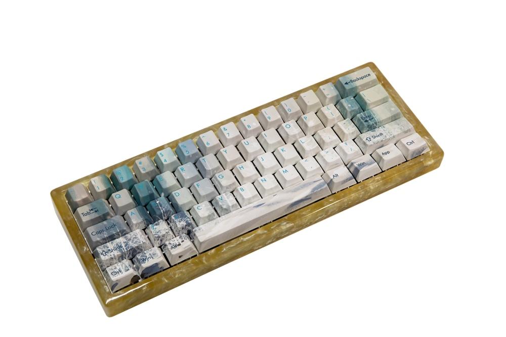 GH60 Resin Transparent Case - Diykeycap