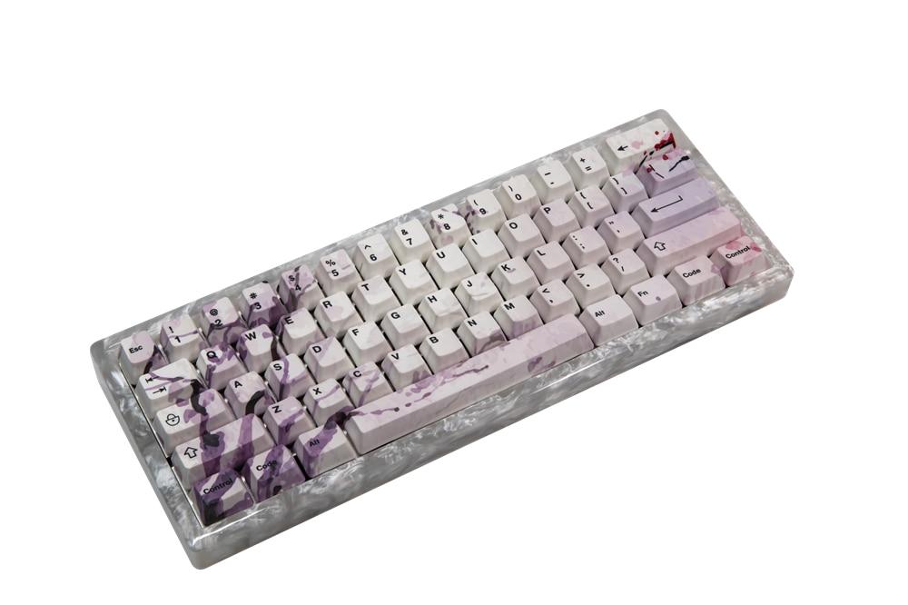 GH60 Resin Transparent Case - Diykeycap