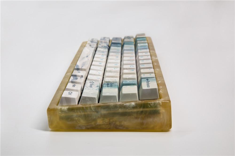 GH60 Resin Transparent Case - Diykeycap