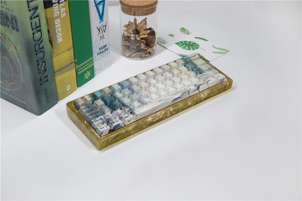 GH60 Resin Transparent Case - Diykeycap