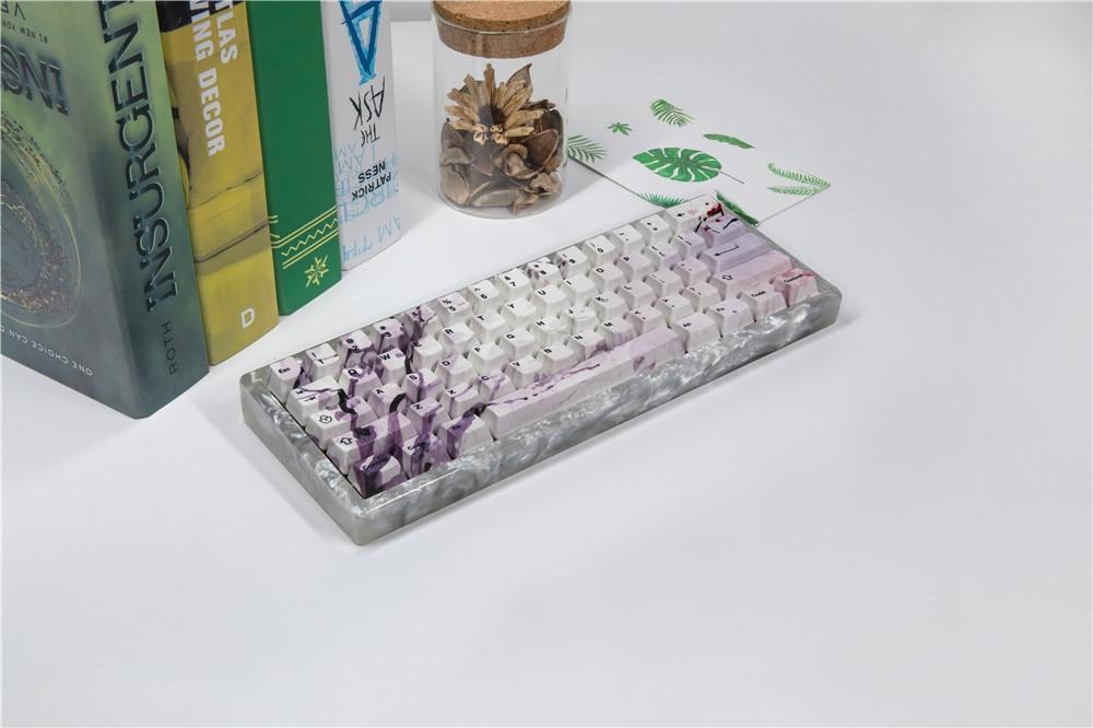 GH60 Resin Transparent Case - Diykeycap