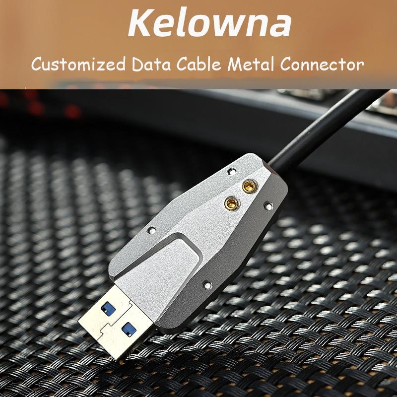 Kelowna Data Cable Metal Connector Plug USB 3.0 - Diykeycap